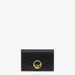Fendi mujer mini bolso de cuero 2LH8E1606 accesorios negro