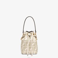 Fendi mujer minibolso mon tresor de piel 2LH8E865 accesorios beige