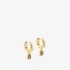 Fendi mujer pendientes para siempre 2LH8E1647 joyas oro