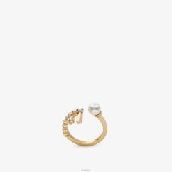 Fendi mujer primer anillo 2LH8E1715 joyas oro
