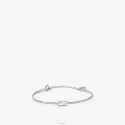 Fendi mujer pulsera baguette 2LH8E1739 joyas plata