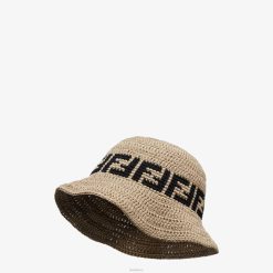Fendi mujer sombrero de algodon 2LH8E493 accesorios moda