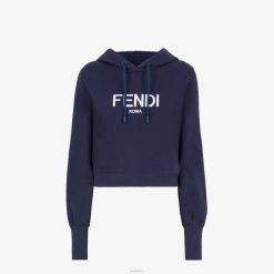 Fendi mujer sudadera de punto 2LH8E1219 vestir azul