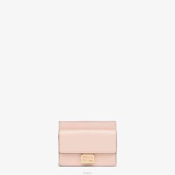 Fendi mujer tarjetero ff de napa 2LH8E1523 accesorios rosa