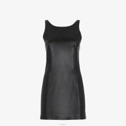 Fendi mujer vestido de cuero 2LH8E943 vestir negro