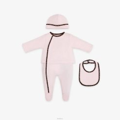 Fendi niños conjunto de bebé de algodón acolchado 2LH8E2835 vestir moda