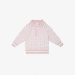 Fendi niños suéter de punto de cachemira de algodón 2LH8E2814 vestir multicolor